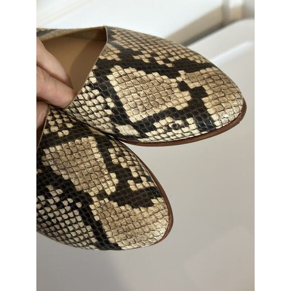 ALDO Blanchette Flats Pointed toe Loafer Snake Print Women’s Size 6 36 - Picture 7 of 10